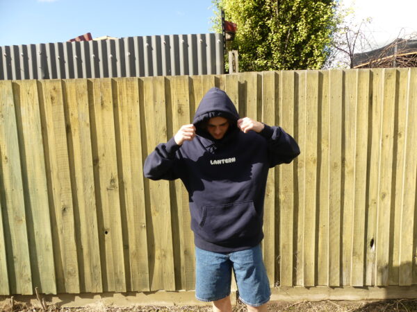 Navy puff hoodie - Image 6